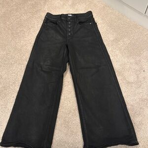 Paige Anessa coated cropped pants